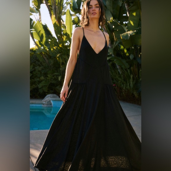 Free People Dresses & Skirts - Free People Eros Maxi in Black size Small NWT